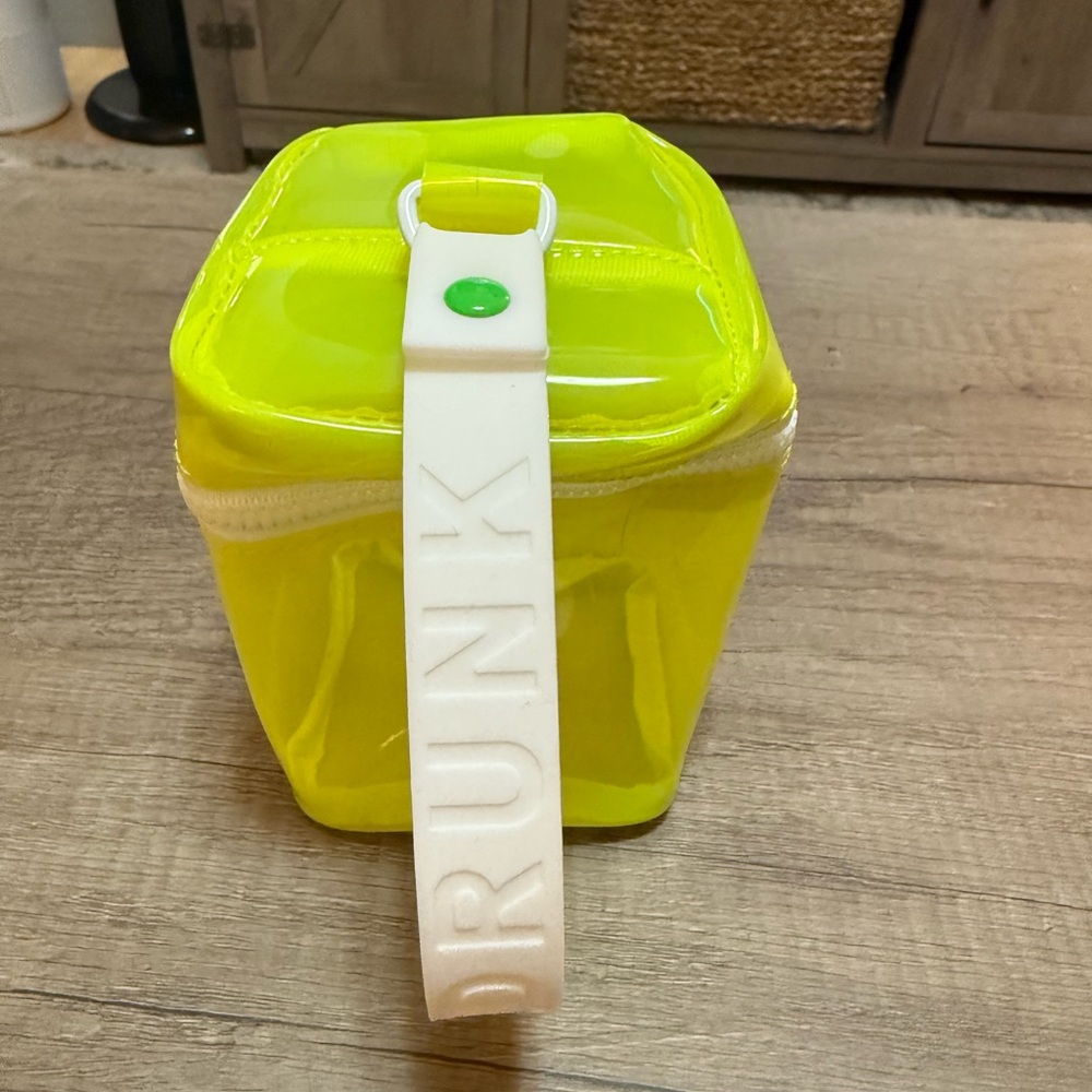 Drunk Elephant Bright Yellow Travel Bag